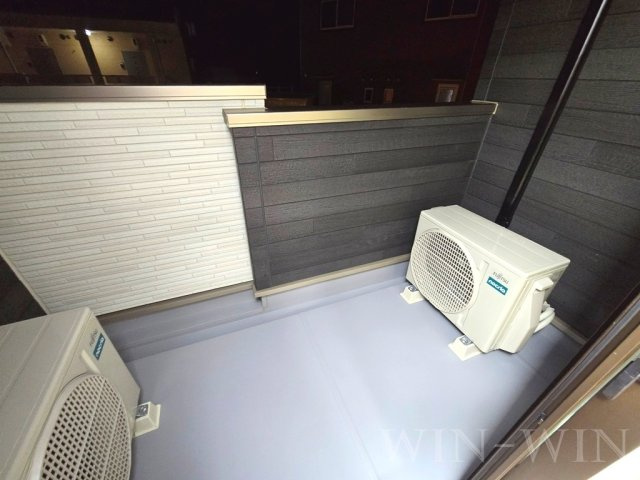 フリーデンハイム小浜のバルコニー