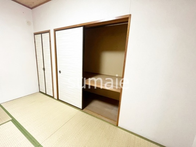 上小ハイツの収納|押入れです