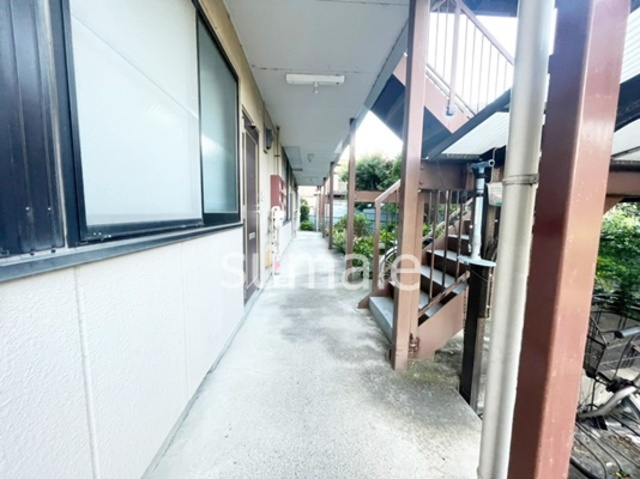 上小ハイツのロビー|エントランスロビー