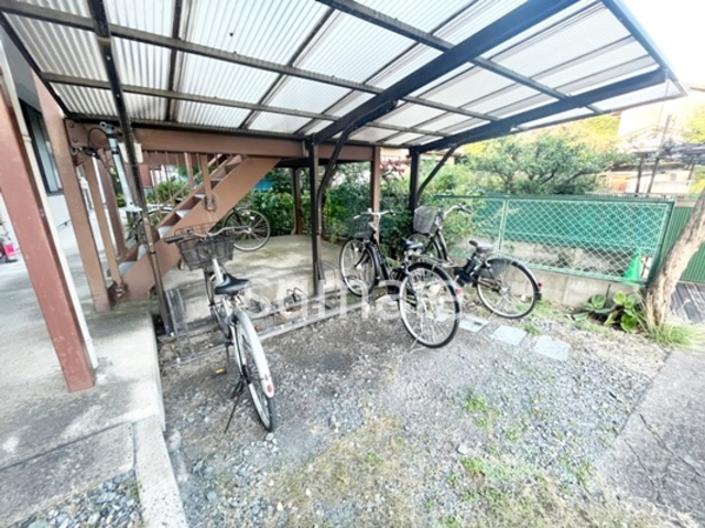 上小ハイツのその他共用部分|駐輪置き場