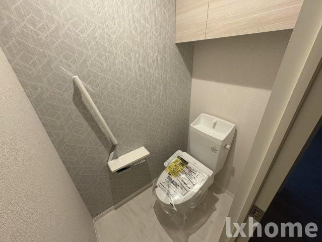 シャーメゾン　アプリクスのトイレ|落ち着いた色調のトイレです