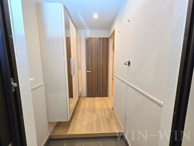 アイビー コート Aの玄関