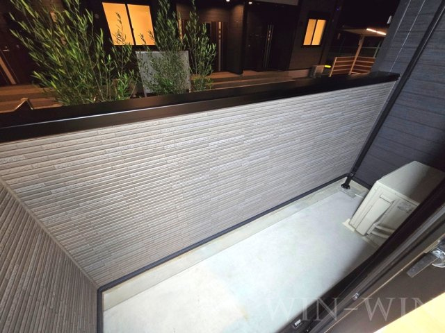 アイビー コート Aのバルコニー