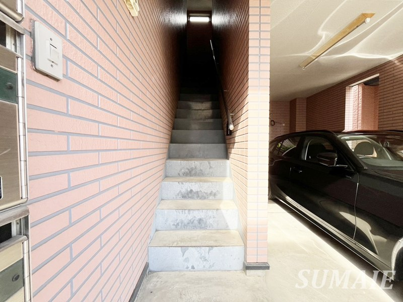 清静ハイムのエントランス