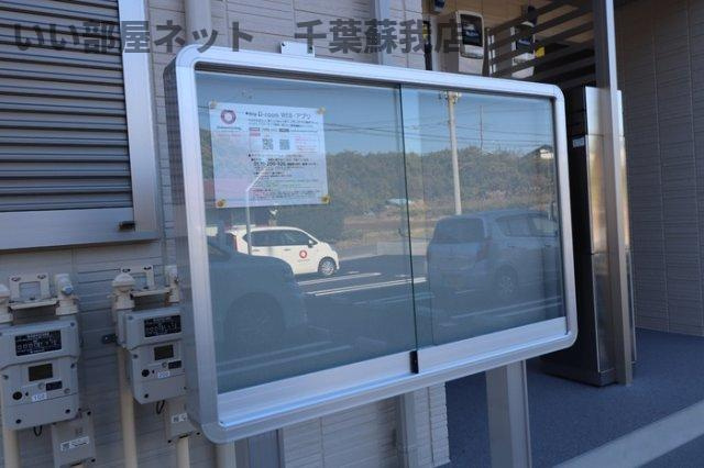 D・ルチアのエントランス|建物の内部です