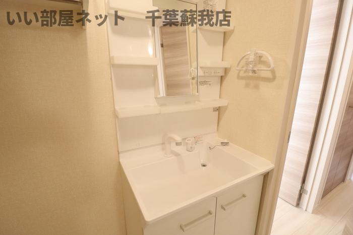 D・ルチアの洗面所|コンパクトで使いやすい洗面所