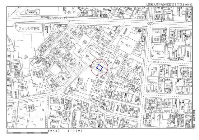 シェスム野江の地図