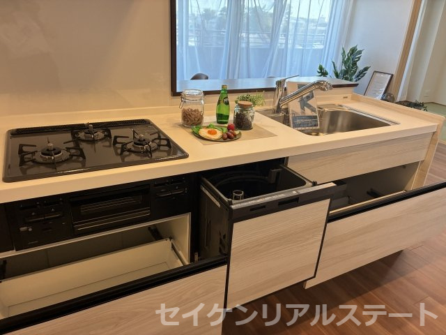 ガーデンブリーズ光の街　のキッチン|使いやすいキッチンです