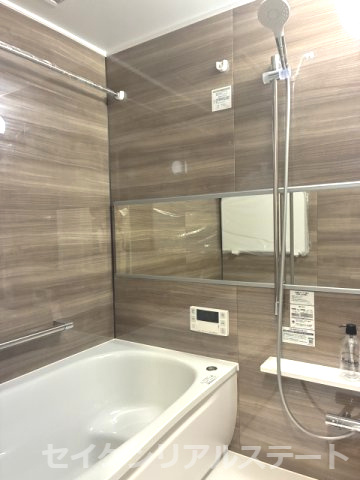 ガーデンブリーズ光の街　の浴室|落ち着いた空間のお風呂です