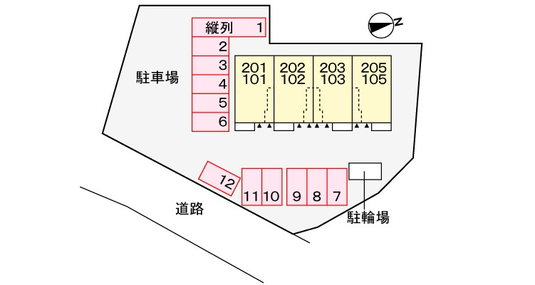 ムーミン村の区画図