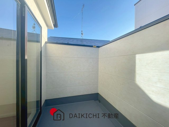 【バルコニー】 | 桶川市坂田7期　新築戸建　全1棟　1号棟