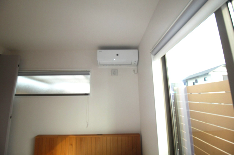 野市町西野　中古戸建【未入居物件】モデルハウス　の洋室|4.5帖　エアコン付き