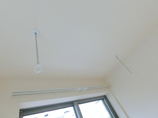 ルボワ阿佐谷の居間・リビング|★洗濯物干し