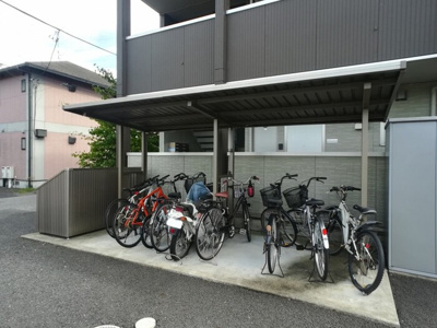 【その他共用部分】 | ヴィルドミールＭＩＹＵＫＩ | 駐輪場