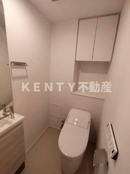 【トイレ】 | ザ・パークハビオ蒲田 | ゆったりとした空間のトイレです