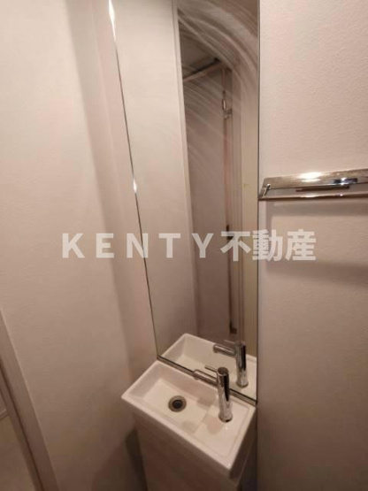 【洗面所】 | ザ・パークハビオ蒲田 | 忙しい朝には欠かせない洗面所です