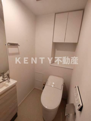 【トイレ】 | ザ・パークハビオ蒲田 | ゆったりとした空間のトイレです