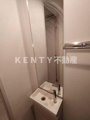 【洗面所】 | ザ・パークハビオ蒲田 | 忙しい朝には欠かせない洗面所です