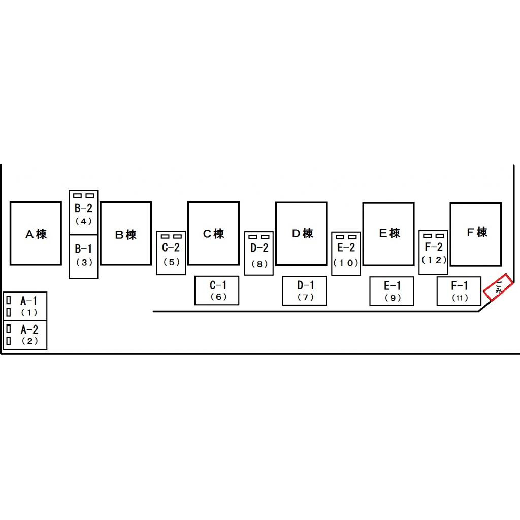 サンガーデン千葉山王　Ｂ棟のその他|フロア図面