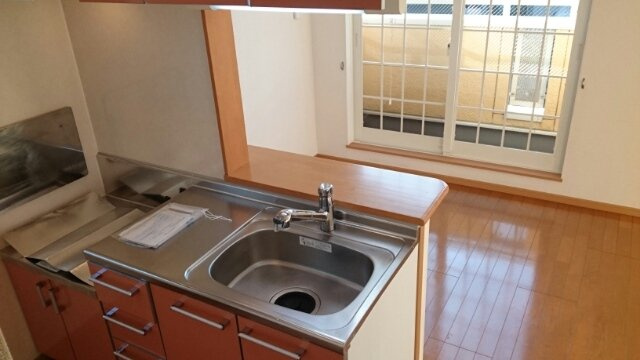 カーサ　セゾンのキッチン|きれいなキッチンです