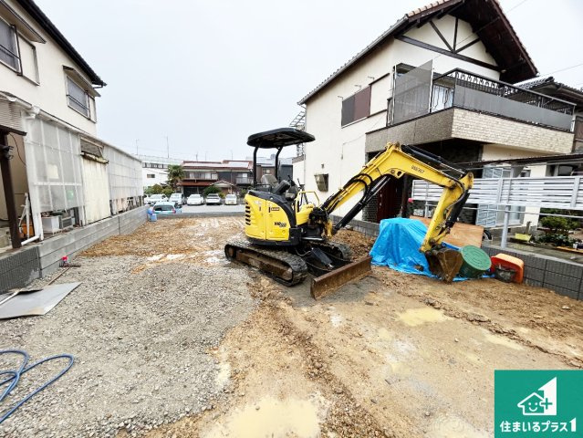 明石市二見町西二見　新築一戸建ての外観|現在建築中！落ち着いた街並みで新生活を始めることが出来そう！周辺の物件も併せてご紹介させて頂きます！