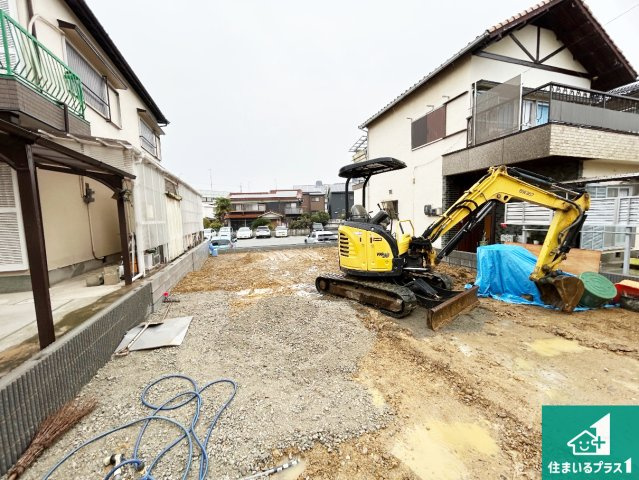明石市二見町西二見　新築一戸建ての外観|現在建築中！落ち着いた街並みで新生活を始めることが出来そう！周辺の物件も併せてご紹介させて頂きます！