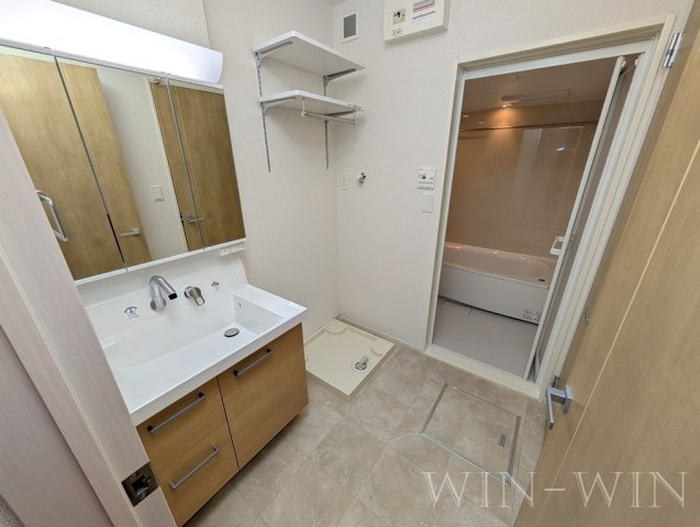 フリージア Bの洗面所