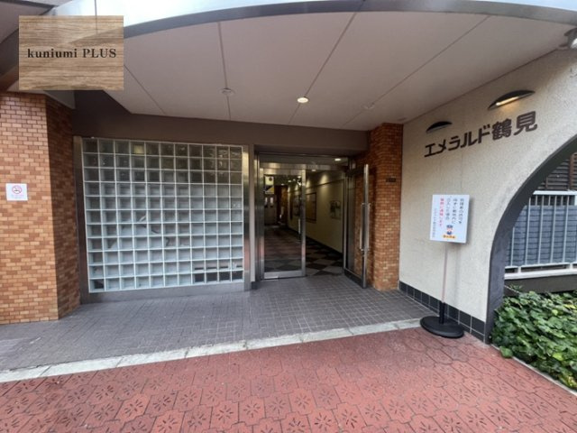 エメラルドマンション鶴見緑地のエントランス