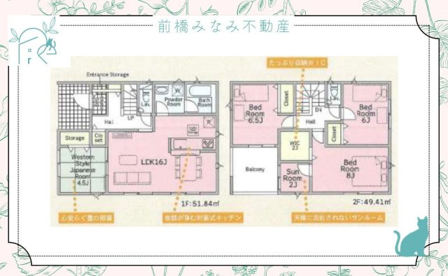 高崎市箕郷町白川第2　３号棟(全６棟)　クレイドルガーデン　新築建売分譲の地図