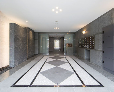 ルーブル狛江のロビー