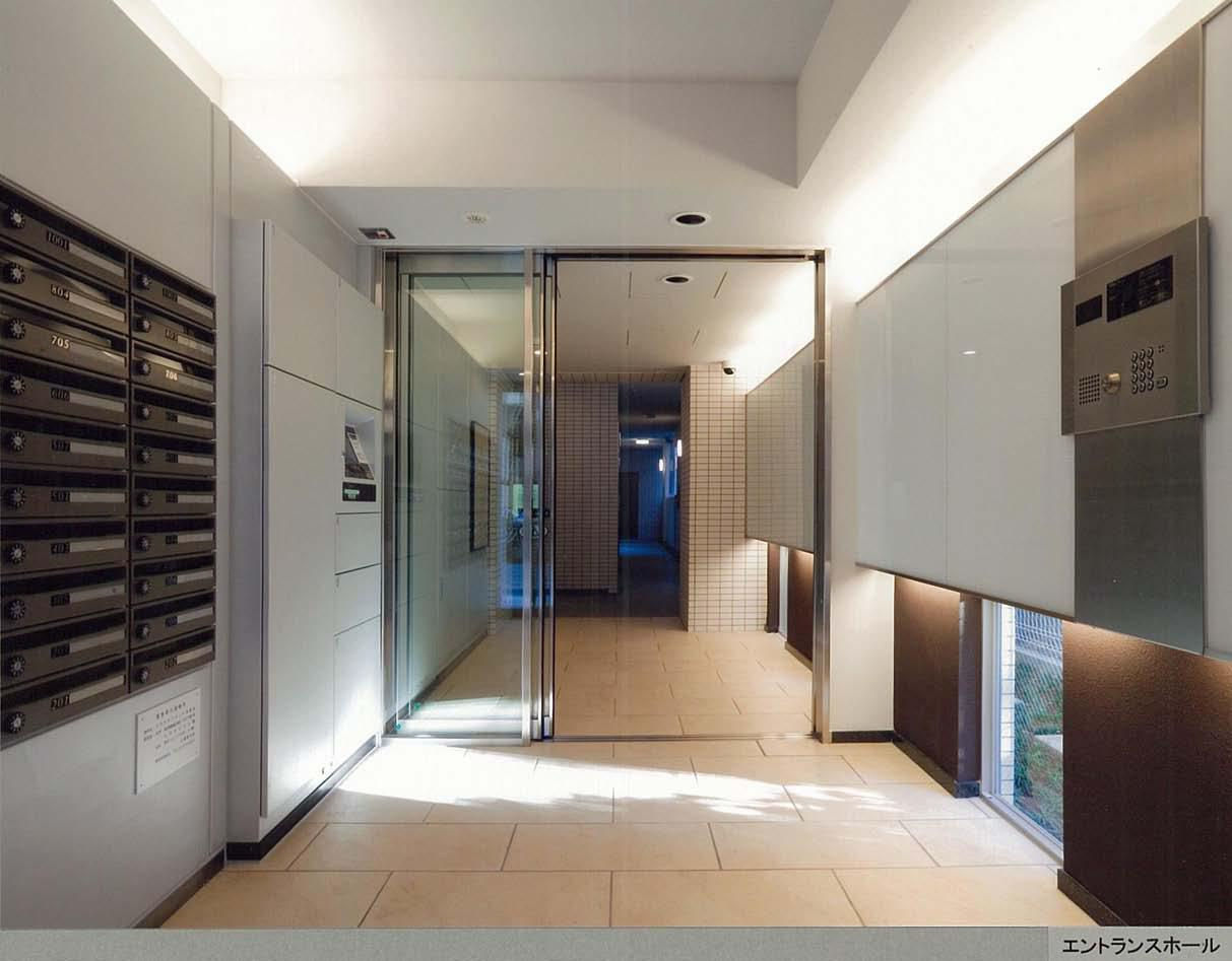 プラウドフラット早稲田のロビー