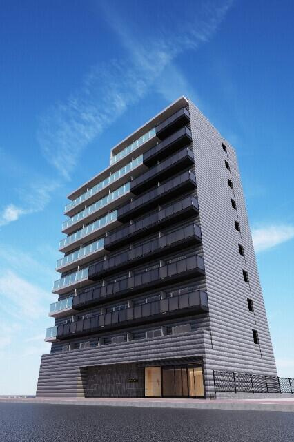 ミライズ新小岩マーロの外観パース