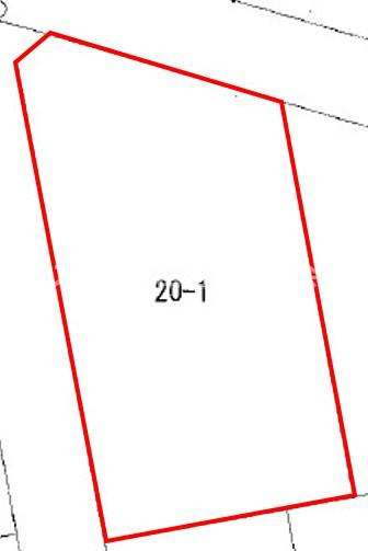 花巻市胡四王二丁目　土地の土地図