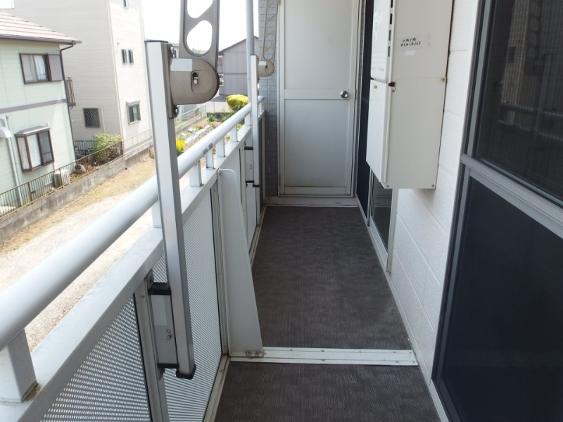 シュプール２１のバルコニー