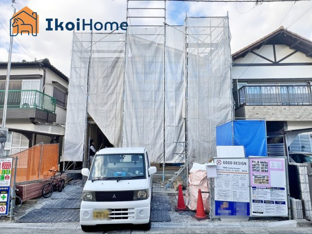 明石市二見町西二見　新築戸建の外観|【ホームページに現地動画掲載中】●年中無休：当日予約可●上棟しました！JR土山駅まで徒歩8分！
