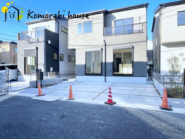 大宮指扇Norths side　新築一戸建て　グリーンガーデン　Bの前面道路含む現地写真|11/11　撮影