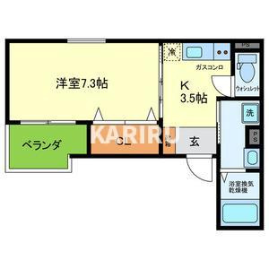 (仮称)PROSPER COURT 緑橋の間取り