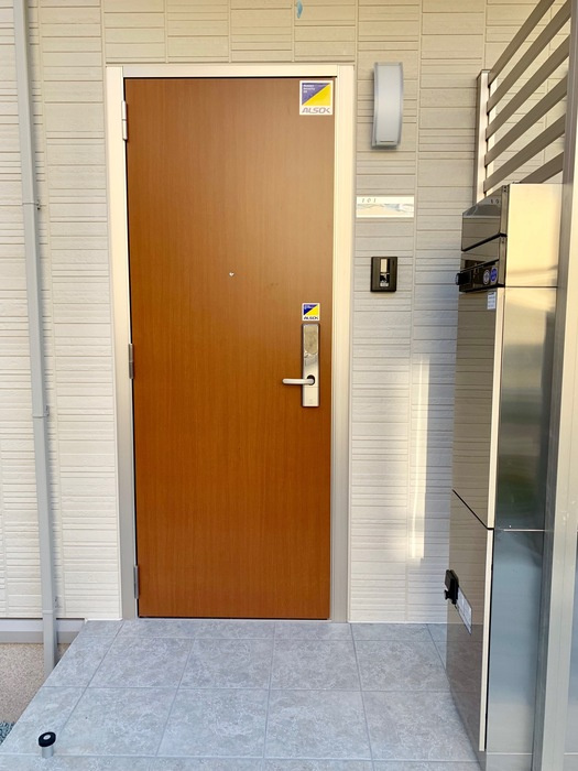 グランパルク東豊Ａの玄関