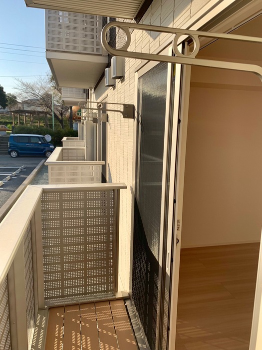 グランパルク東豊Ａのバルコニー