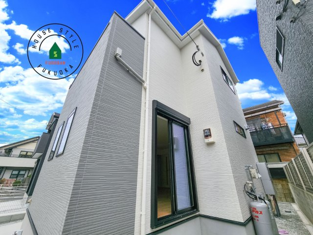 福岡市早良区次郎丸1丁目第1-2棟(2号棟)の外観|デザイン性のある外観です。