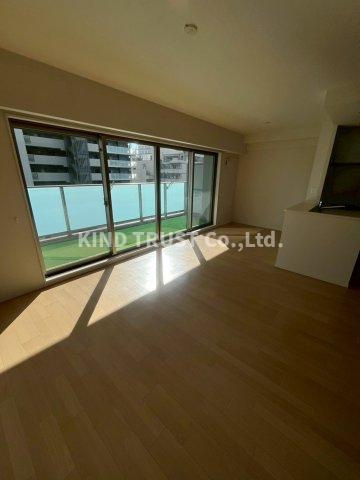 ブランズシティ天神橋筋六丁目の居間・リビング|おしゃれなリビングです