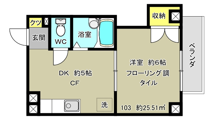 ローレルハイツ柴崎の間取り