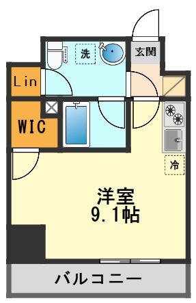 ミライズ新小岩マーロの間取り