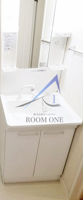 サンクレールの洗面所|独立洗面台です。