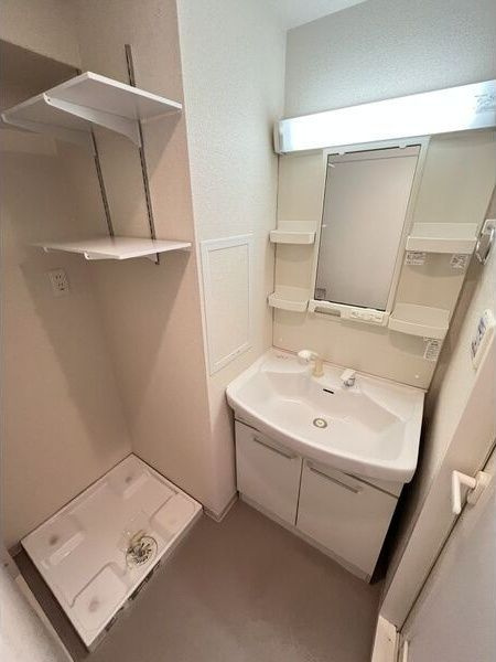 海老江サンライズの洗面所