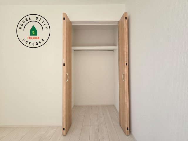 糟屋郡須恵町新原第1-2棟(2号棟)の収納|収納には困りません。