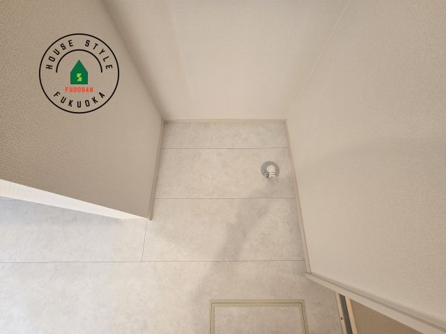 糟屋郡須恵町新原第1-2棟(2号棟)のランドリースペース|ランドリースペースとなります。広々して有効的にご使用できます。 