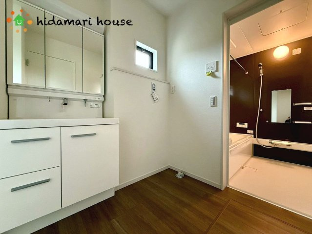 北本市中丸12期　新築戸建　KEIAIGRACE01の脱衣所