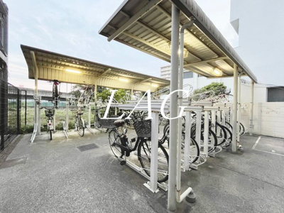 【その他共用部分】 | ＬａＳａｎｔｅ立川 | 駐輪場です。