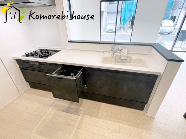 大宮指扇Norths side　新築一戸建て　グリーンガーデン　Dのキッチン|キッチンです